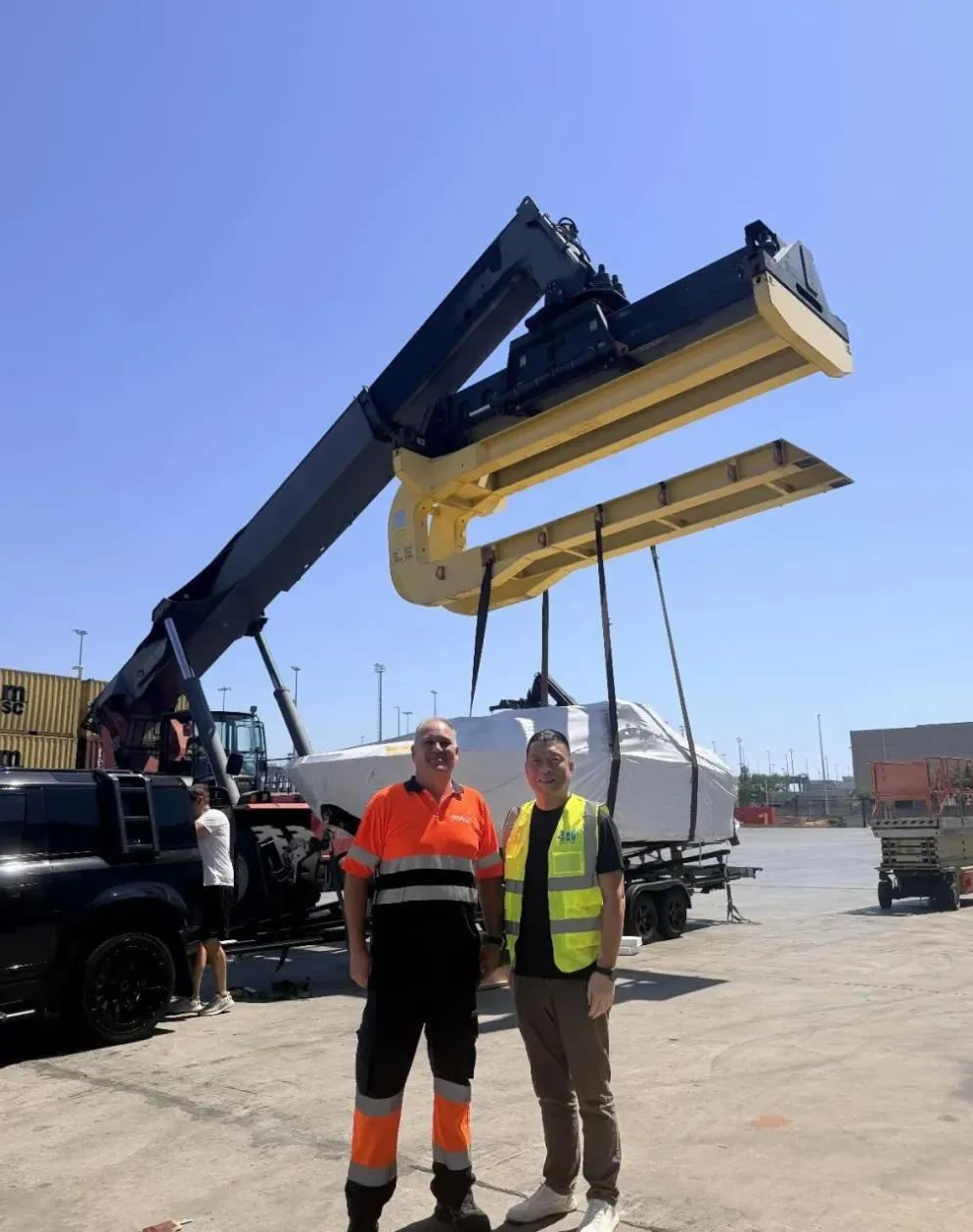Barcelona special cargo loading site 4